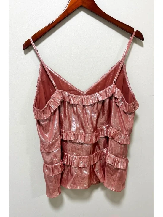 ASO Georgia Miller in Ginny and Georgia Ruffled Pink Top - Picture 6 of 10